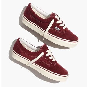 Madewell x Vans Era Lace-Up Sneakers in Corduroy